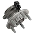 512440 Rear, Driver or Passenger Side Wheel Hub, 5 Lugs, With Bearing,, Problem Solver Series