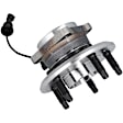 512440 Rear, Driver or Passenger Side Wheel Hub, 5 Lugs, With Bearing,, Problem Solver Series