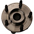 512445 Rear, Driver or Passenger Side Wheel Hub, 5 Lugs, FWD, Problem Solver Series