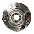512449 Rear, Driver or Passenger Side Wheel Hub, 5 Lugs, With Bearing, AWD, Problem Solver Series