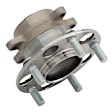 512450 Rear, Driver or Passenger Side Wheel Hub, 5 Lugs, With Bearing, Problem Solver Series