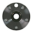 512453 Rear, Driver or Passenger Side Wheel Hub, 5 Lugs, Sensor Included, Problem Solver Series