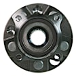 512453 Rear, Driver or Passenger Side Wheel Hub, 5 Lugs, Sensor Included, Problem Solver Series