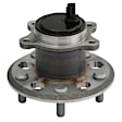 512455 Rear, Passenger Side Wheel Hub, 5 Lugs, With Bearing,, Problem Solver Series