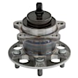 512456 Rear, Driver or Passenger Side Wheel Hub, 5 Lugs, With Bearing, FWD, Problem Solver Series