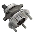 512466 Rear, Driver or Passenger Side Wheel Hub, 5 Lugs, With Bearing,, Problem Solver Series