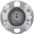 512468 Rear, Driver or Passenger Side Wheel Hub, 4 Lugs, With Bearing, Sensor Included, 1.5L, 4Cyl, Problem Solver Series