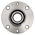 512480 Rear, Driver or Passenger Side Wheel Hub, 4 Lugs, With Bearing,, Problem Solver Series