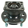 512490 Rear, Driver or Passenger Side Wheel Hub, 4 Lugs, With Bearing,, Problem Solver Series