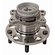 512492 Rear, Driver or Passenger Side Wheel Hub, 5 Lugs, With Bearing,, Problem Solver Series