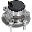 512497 Rear, Driver or Passenger Side Wheel Hub, 5 Lugs, With Bearing,, Problem Solver Series