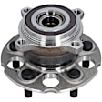 512501 Rear, Driver or Passenger Side Wheel Hub, 5 Lugs, With Bearing, AWD, Problem Solver Series