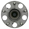512502 Rear, Driver or Passenger Side Wheel Hub, 5 Lugs, With Bearing, FWD, 1.8L, 4Cyl, Problem Solver Series
