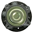 512507 Rear, Driver or Passenger Side Wheel Hub, 5 Lugs, With Bearing,, Problem Solver Series