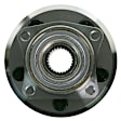 512512 Rear, Driver or Passenger Side Wheel Hub, 5 Lugs, With Bearing, AWD, 1.8L, 4Cyl, Problem Solver Series