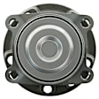 512514 Rear, Driver or Passenger Side Wheel Hub, 5 Lugs, With Bearing, FWD, Problem Solver Series