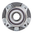 512517 Rear, Driver or Passenger Side Wheel Hub, 5 Lugs, With Bearing, Problem Solver Series