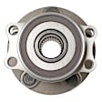 512518 Rear, Driver or Passenger Side Wheel Hub, 5 Lugs, With Bearing,, Problem Solver Series