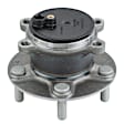 512523 Rear, Driver or Passenger Side Wheel Hub, 5 Lugs, With Bearing, Problem Solver Series