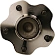 512530 Rear, Driver or Passenger Side Wheel Hub, 5 Lugs, With Bearing,, Problem Solver Series
