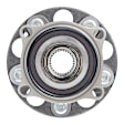 512531 Rear, Driver or Passenger Side Wheel Hub, 5 Lugs, With Bearing, AWD, 3.5L, 6Cyl, Problem Solver Series