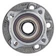 512532 Rear, Driver or Passenger Side Wheel Hub, 5 Lugs, With Bearing, 2.0L, 4Cyl, Problem Solver Series
