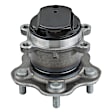 512534 Rear, Driver or Passenger Side Wheel Hub, 5 Lugs, With Bearing, FWD, Problem Solver Series