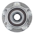 512536 Rear, Driver or Passenger Side Wheel Hub, 5 Lugs, With Bearing,, Problem Solver Series