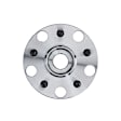 512546 Rear, Driver or Passenger Side Wheel Hub, 5 Lugs, With Bearing, Problem Solver Series