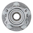 512551 Rear, Driver or Passenger Side Wheel Hub, 5 Lugs, With Bearing,, Problem Solver Series