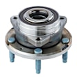 512558 Rear, Driver or Passenger Side Wheel Hub, 5 Lugs, With Bearing, 6.2L, 8Cyl, Problem Solver Series