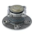512561 Rear, Driver or Passenger Side Wheel Hub, 5 Lugs, With Bearing, Sensor Included, Problem Solver Series