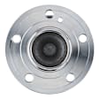 512561 Rear, Driver or Passenger Side Wheel Hub, 5 Lugs, With Bearing, Sensor Included, Problem Solver Series