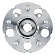 512562 Rear, Driver or Passenger Side Wheel Hub, 5 Lugs, With Bearing, AWD, Problem Solver Series