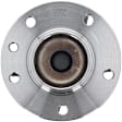 512568 Rear, Driver or Passenger Side Wheel Hub, 5 Lugs, With Bearing, Sensor Included, FWD, Problem Solver Series