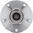 512570 Rear, Driver or Passenger Side Wheel Hub, 5 Lugs, Sensor Included, Problem Solver Series