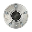 512572 Rear, Driver or Passenger Side Wheel Hub, 5 Lugs, With Bearing, Problem Solver Series