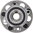 512629 Rear, Driver or Passenger Side Wheel Hub, 5 Lugs, With Bearing, Sensor Included, Problem Solver Series