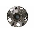 512630 Rear, Driver or Passenger Side Wheel Hub, 5 Lugs, With Bearing, Sensor Included, 1.8L, 4Cyl, Problem Solver Series