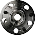 512634 Rear, Driver or Passenger Side Wheel Hub, 5 Lugs, With Bearing, Sensor Not Included, Problem Solver Series