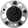 512635 Rear, Driver or Passenger Side Wheel Hub, 5 Lugs, Sensor Included, 1.6L, 4Cyl, Problem Solver Series