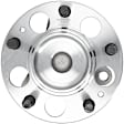 512635 Rear, Driver or Passenger Side Wheel Hub, 5 Lugs, Sensor Included, 1.6L, 4Cyl, Problem Solver Series