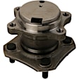 512637 Rear, Driver or Passenger Side Wheel Hub, 4 Lugs, With Bearing, 2.0L, 4Cyl
