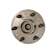 512657 Rear, Driver or Passenger Side Wheel Hub, 6 Lugs, With Bearing, Problem Solver Series
