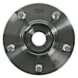 513100 Front, Driver or Passenger Side Wheel Hub, 5 Lugs, With Bearing, Problem Solver Series