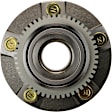 513115 Front, Driver or Passenger Side Wheel Hub, 5 Lugs, With Bearing, Problem Solver Series