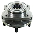 513123 Front, Driver or Passenger Side Wheel Hub, 5 Lugs, With Bearing, Problem Solver Series