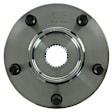 513123 Front, Driver or Passenger Side Wheel Hub, 5 Lugs, With Bearing, Problem Solver Series