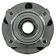 513123 Front, Driver or Passenger Side Wheel Hub, 5 Lugs, With Bearing, Problem Solver Series