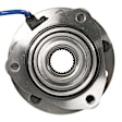 513124 Front, Driver or Passenger Side Wheel Hub, 5 Lugs, With Bearing,, Problem Solver Series